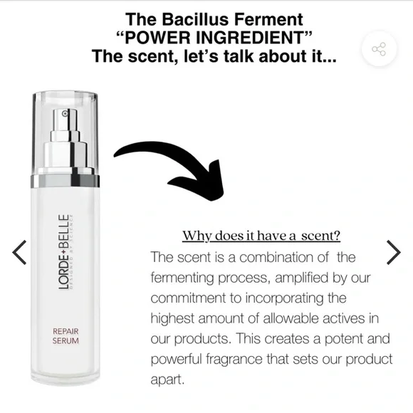 MSRP $129 NEW PRODUCT - LORDE BELLE Repair Serum - Rejuvenate your Skin - no box